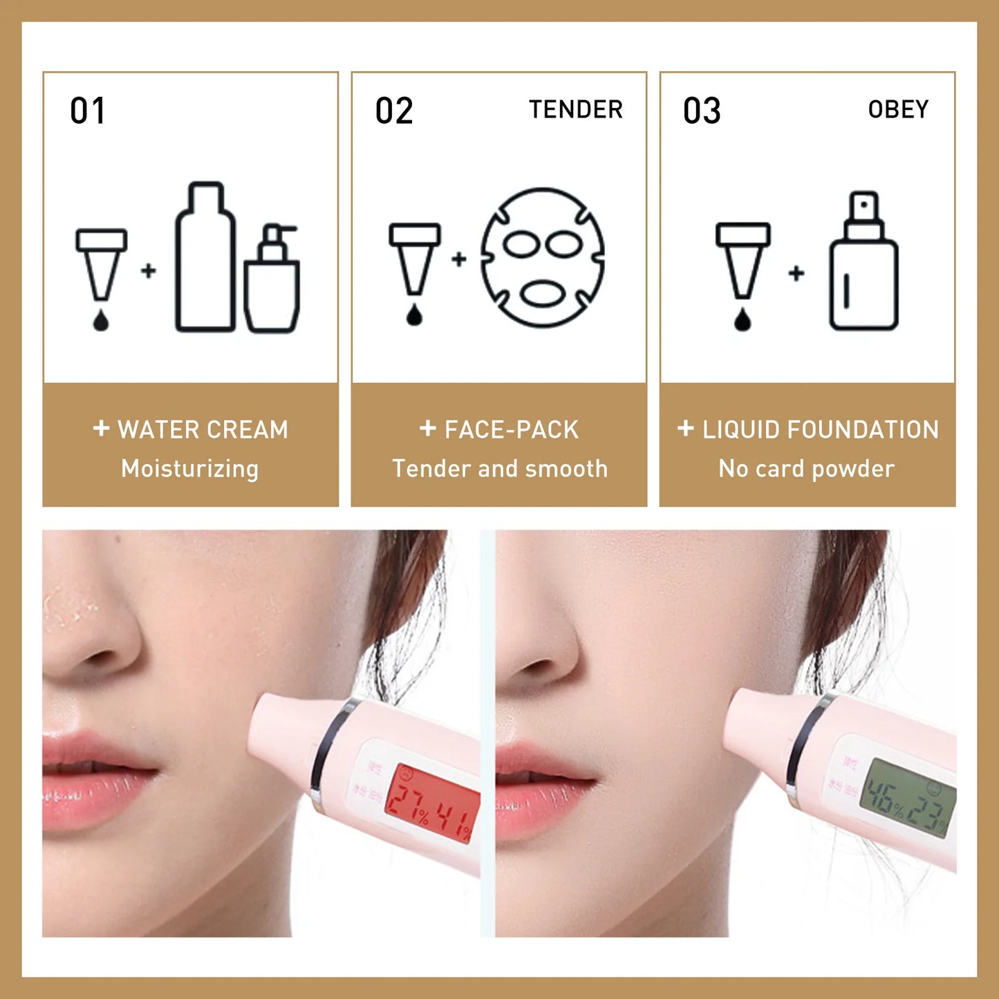 EELHOE Rice Toner for Face Brightening Serum Oil Control Moisturizing Facial Smooth Sensitive Skin Care Pore Shrinking Essence