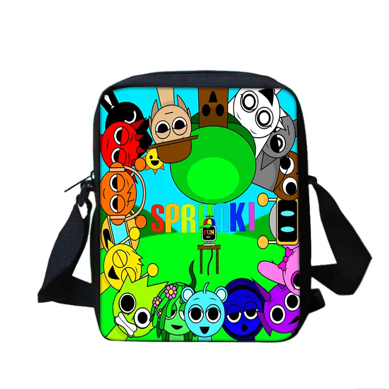 Sprunki Style Tote – Anime-Inspired Fun for Kids, Teens & Trendy Grown-Ups!