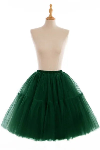 MisShow Women Tutu Short Skirt High Waist Mesh Soft Tulle Skirt Puffy Pettiskirt Prom Ball Gown Party Dance Tutu Dress