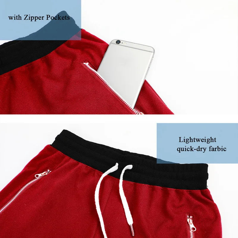 Men’s Mesh Gym Shorts – Quick-Dry Comfort for Summer Hustle!