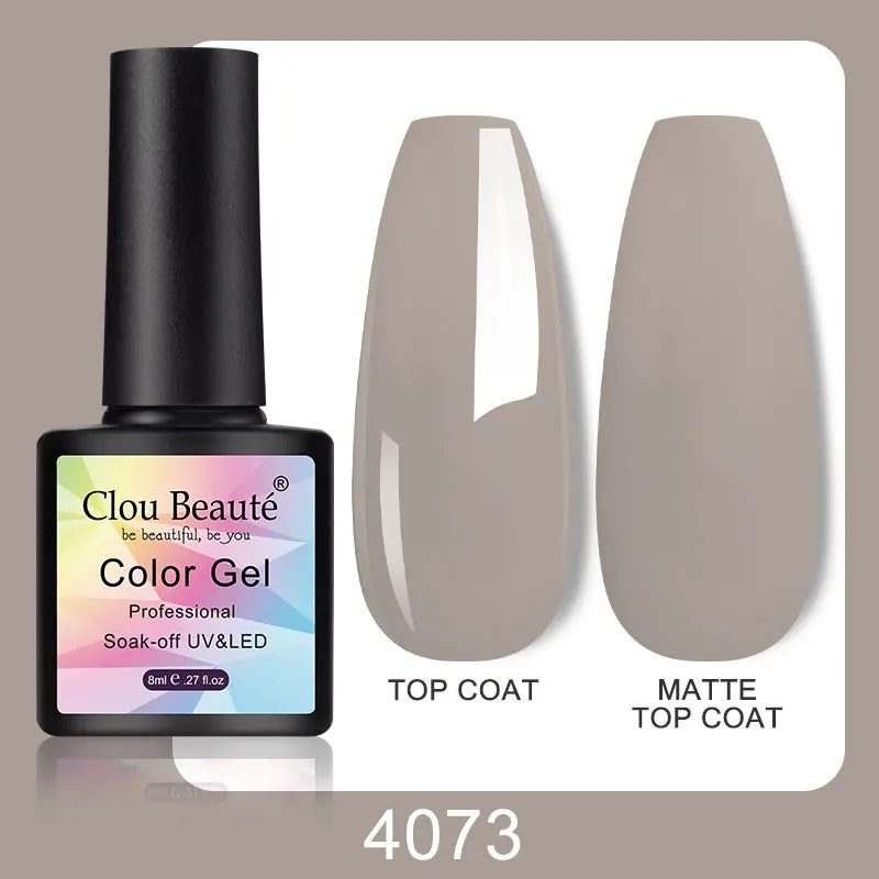 Clou Beaute Color Pop – 8ml Gel Varnish for Bold, Long-Lasting Nail Art (UV/LED Cure)