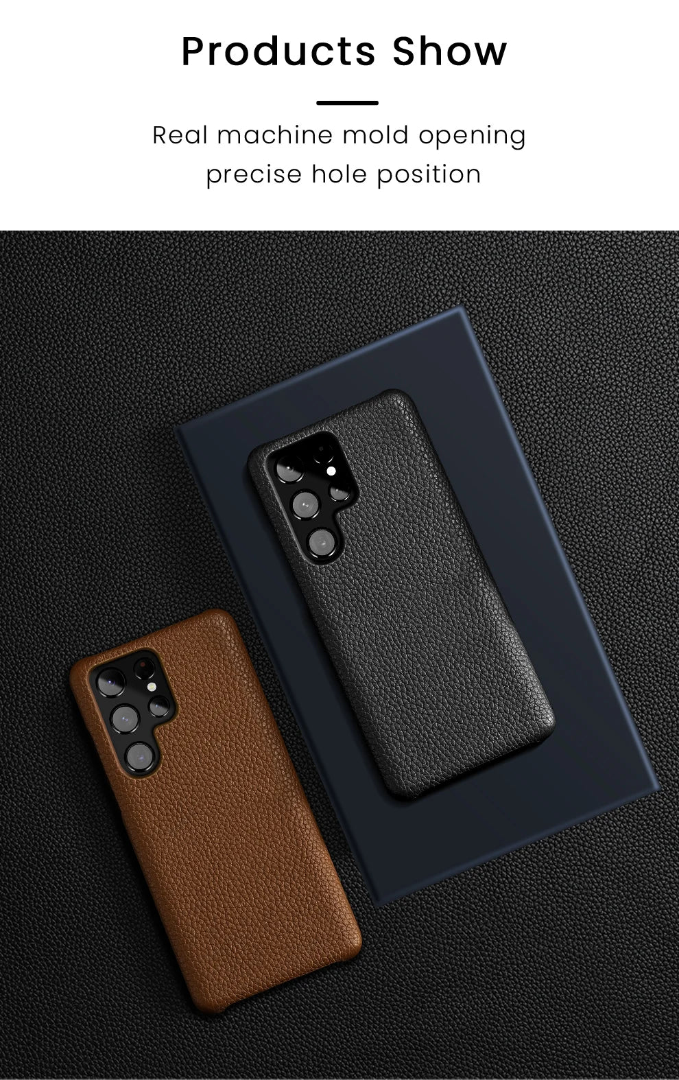 Clearance Sale Genuine Leather Phone Case For Samsung Galaxy S 24 S23 S24 Ultra S24 Plus S21Ultra S20Ultra S22Ultra Luxury Cover