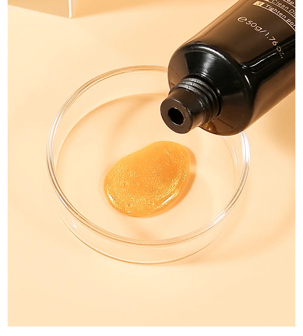 LAIKOU Sakura 24K Gold Peeling Face Mask Anti Wrinkle Whitening Acne Blackhead Removal Facial Tear Off Mask Skin Care Products