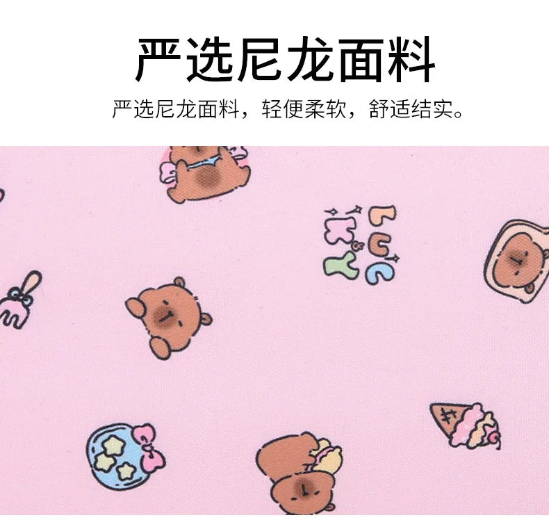 Capybara Cutie Backpack Set – Snuggle-Ready Style for Happy School Days!