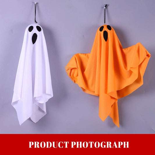 Halloween Terror Led Ghost Pendant Decor Props Home Courtyard Garden Store Haunted House Decorative Pendant