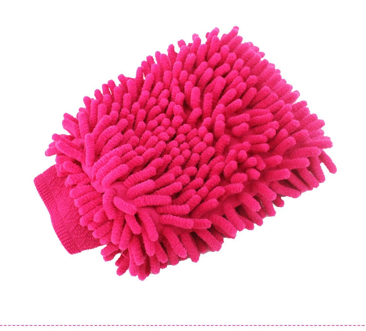 Waterproof Car Wash Microfiber Chenille Gloves Thick Car Cleaning Mitt Wax Detailing Brush Auto Care dusting gloves Glove