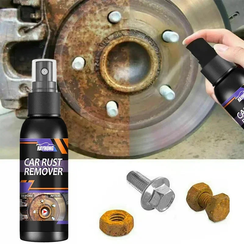 Car Anti-Rust Remover Rust Inhibitor Rust Remover Derusting Spray  30ml 유리막코팅제  tire shine