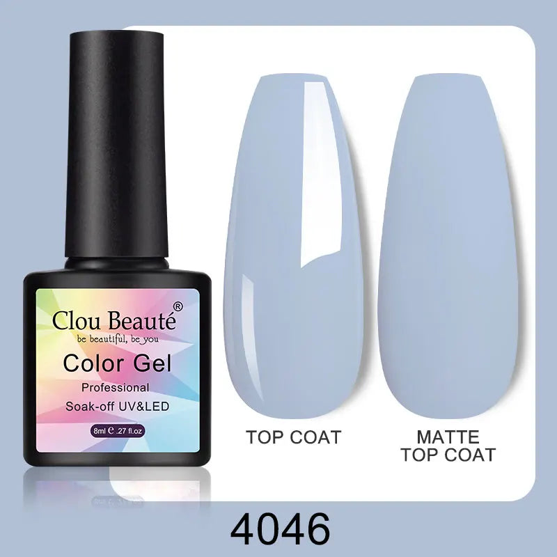Clou Beaute Color Pop – 8ml Gel Varnish for Bold, Long-Lasting Nail Art (UV/LED Cure)