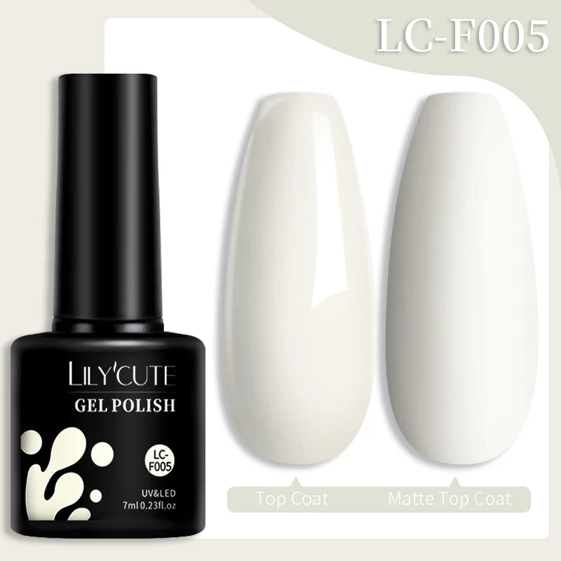 LILYCUTE Color Explosion – 184 Shades of Long-Lasting Gel Polish with Red Glitter Magic