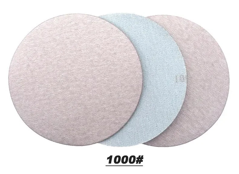 15 PCS Inches Grit 1000 2000 3000 4000 5000 Sanding Discs Hook Loop Sandpaper Round Disk
