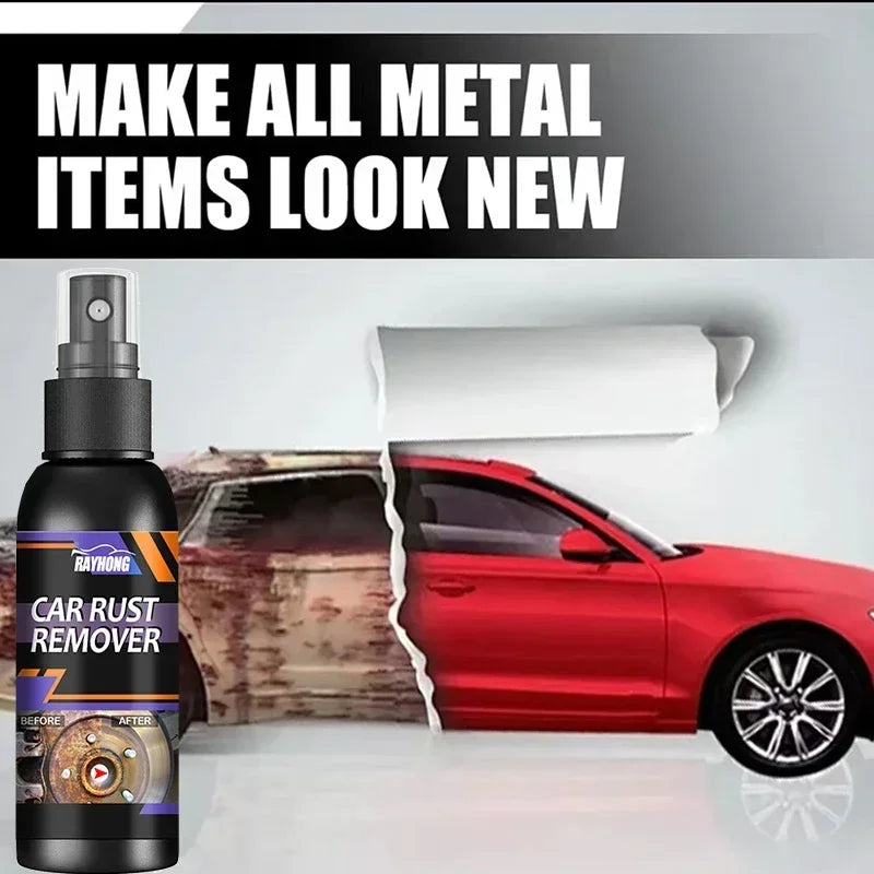 Car Anti-Rust Remover Rust Inhibitor Rust Remover Derusting Spray  30ml 유리막코팅제  tire shine