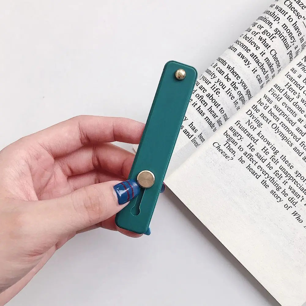 Phone Grip Portable Telescopic Finger Strap Bracket Universal Silicone Phone Finger Ring Holder Grip Stand