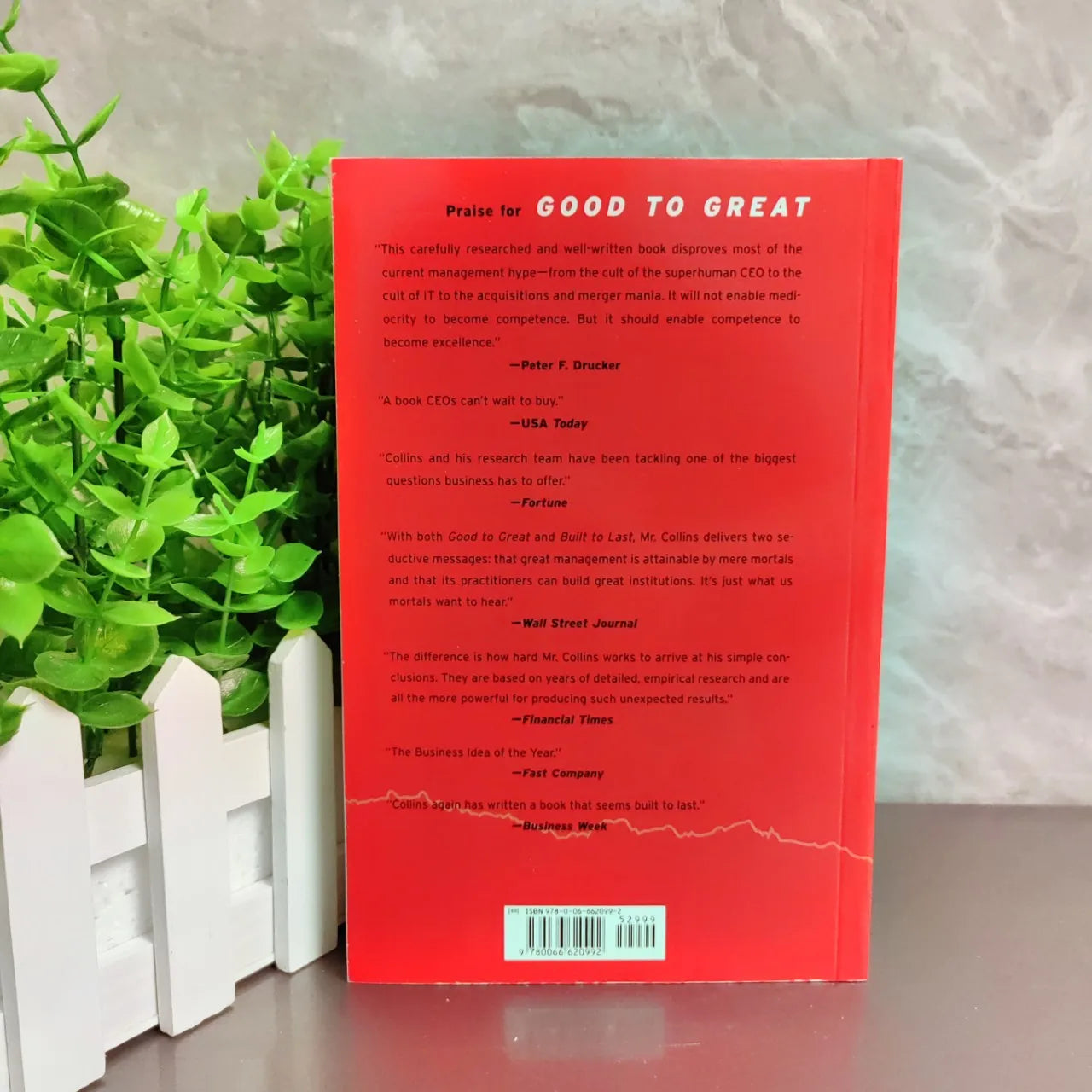 Good To Great by Jim Collins - Business Strategies Leadership Success Paperback Book