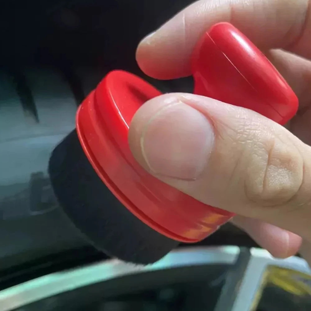 Car Tire Shine Applicator Tire Shine Brush With Stand For Auto Detailing Cleaner Car Wash Brush Wheel Tire Brush 1pcs