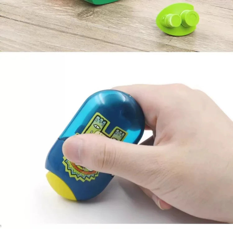 Faber-Castell Double-Hole Sharpener with Eraser – Cute Ladybug, Fish & Eagle Designs for Back-to-School Stationery Fans