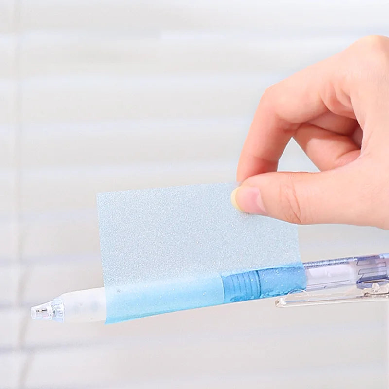 Mr. Paper Pull-Out Sticky Notes – 6Style Transparent Roll with 105 Sheets for School, Study & Creative Stationery