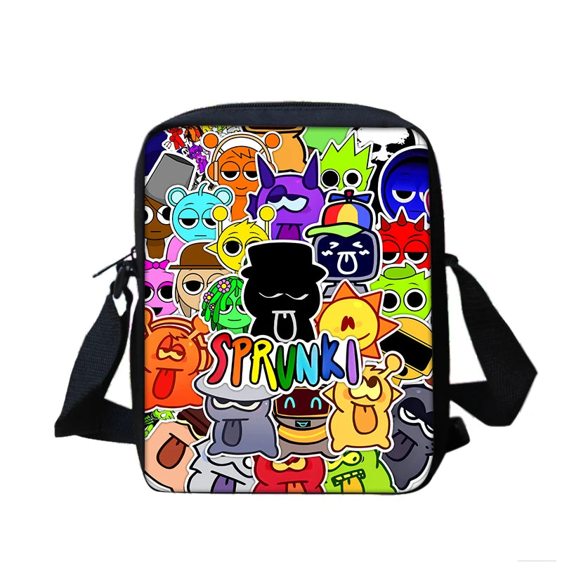 Sprunki Style Tote – Anime-Inspired Fun for Kids, Teens & Trendy Grown-Ups!
