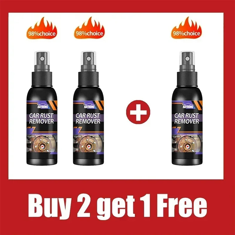 Car Anti-Rust Remover Rust Inhibitor Rust Remover Derusting Spray  30ml 유리막코팅제  tire shine