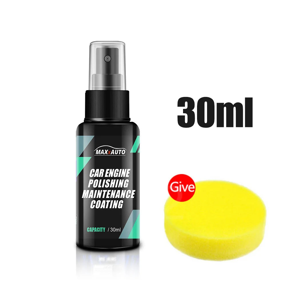 Car Engine Restorer Back To Black Gloss Car Plastic Polishing Parts Restorer - Enhances Shine & Protection Engine Polish Coating