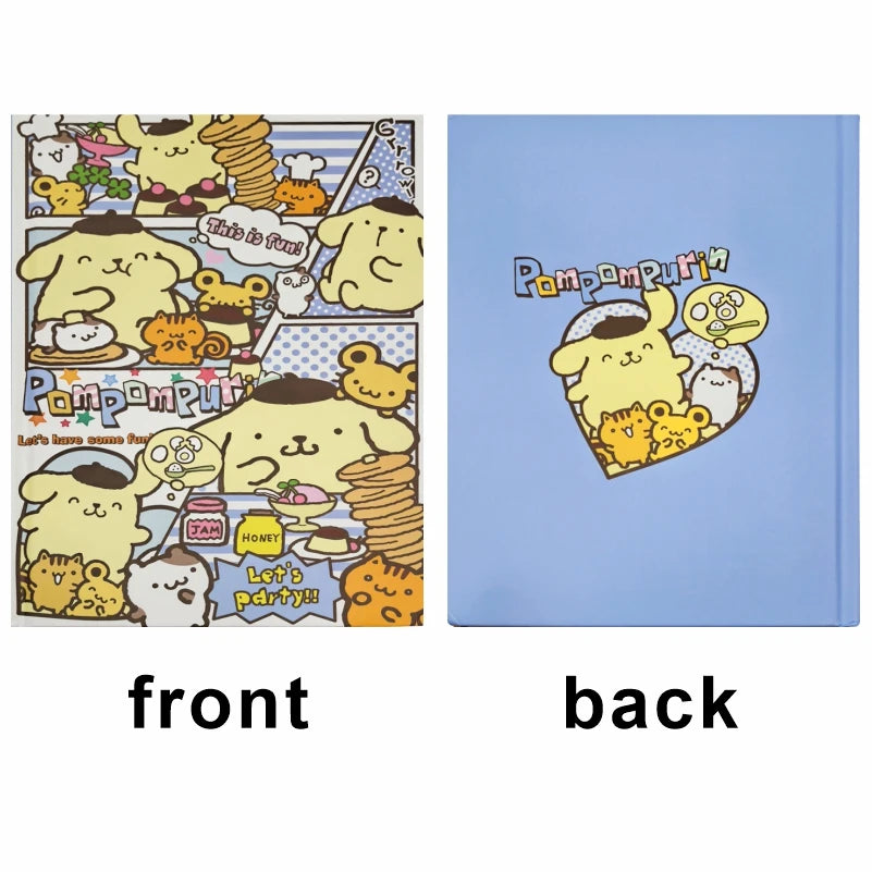 Hello Kitty x Hangyodon A5 Notebook – Full-Color Cartoon Journal with Hard Cover & Kawaii Vibes