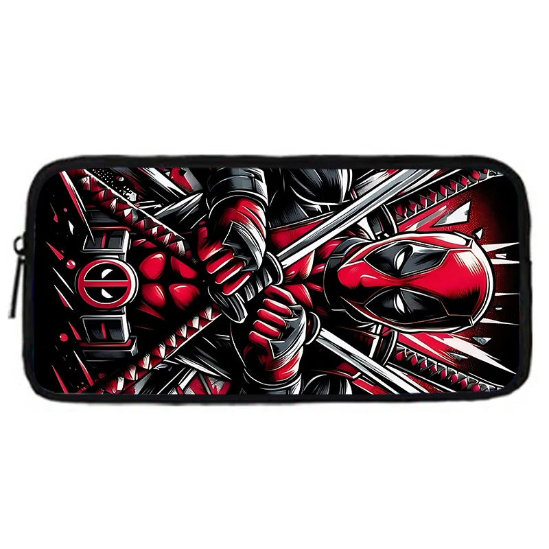 Deadpool Hero Pack – Bold Cartoon Backpack Set for Kids Who Love Action!