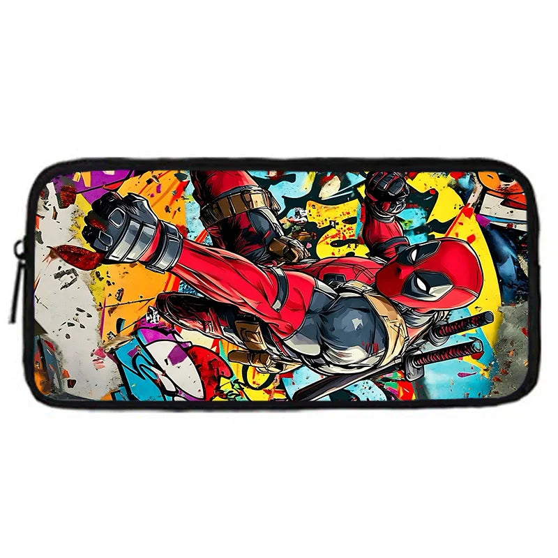 Deadpool Hero Pack – Bold Cartoon Backpack Set for Kids Who Love Action!
