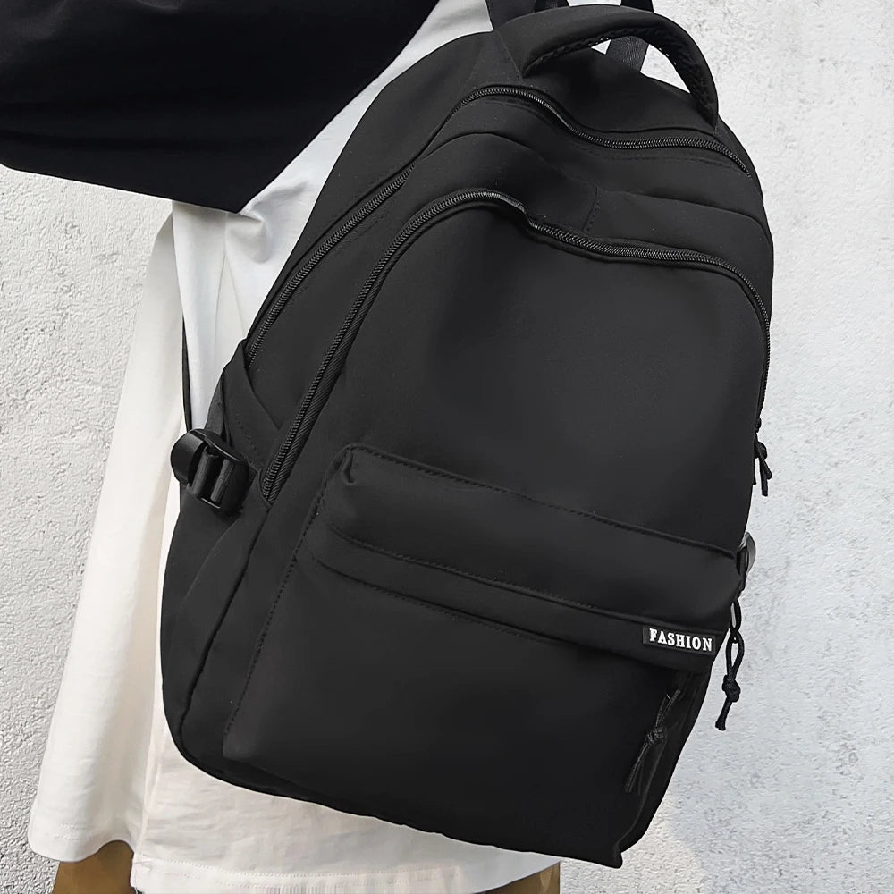 Midnight Move Backpack – Sleek, Spacious & School-Day Strong!