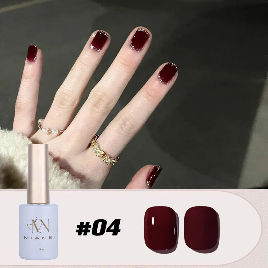 MIANEL 3-in-1 Gel Nail Polish – One-Step Formula for Vibrant Summer Nails