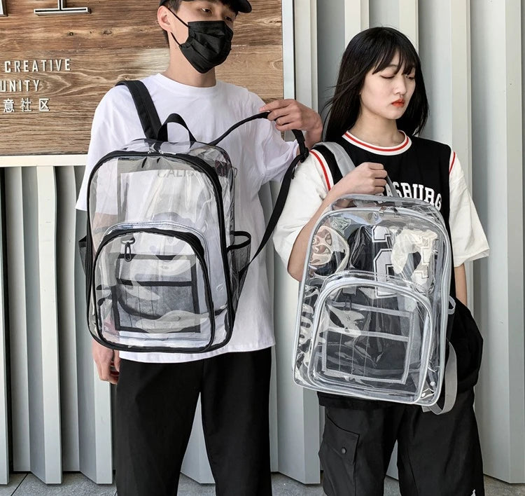 Crystal Carry All – Sleek, Spacious & Splash-Proof Style!