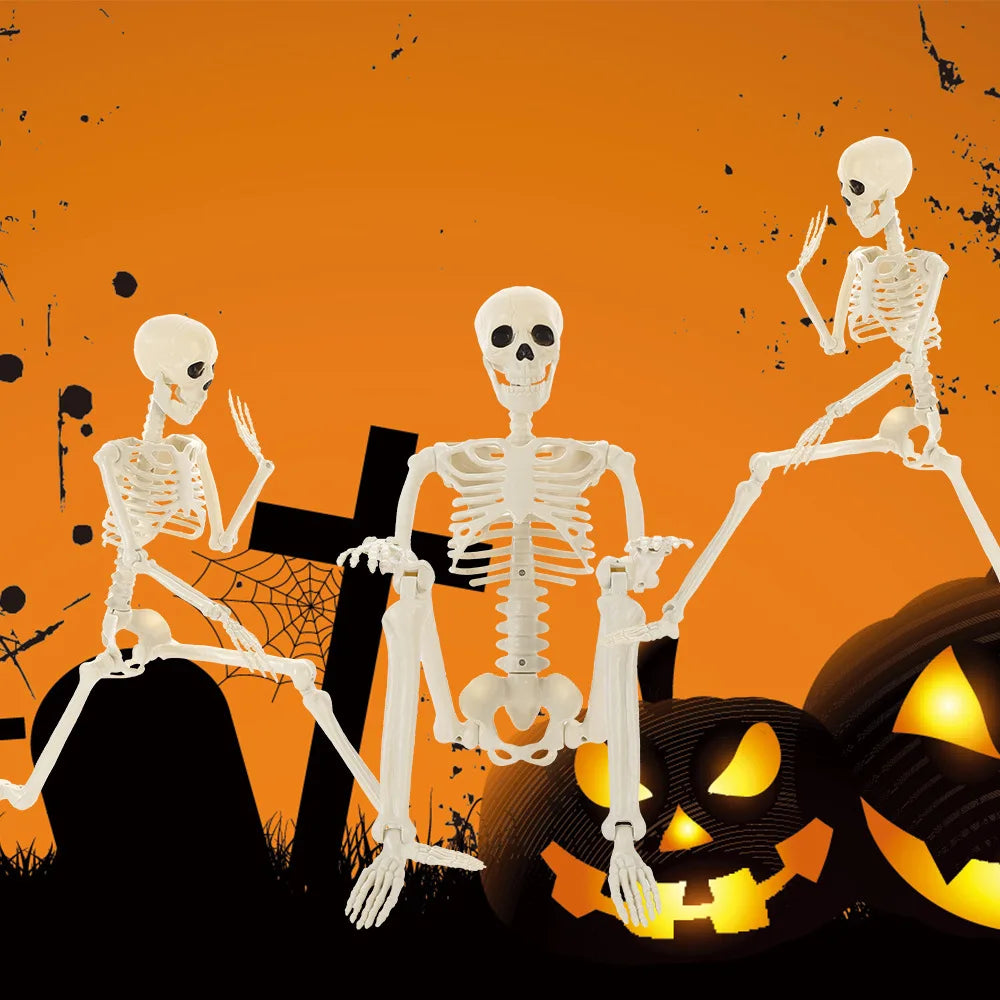 Halloween Skeleton Man Skeleton Simulation Human Skeleton Ghost House Party Decoration Decoration Prop Horror Skeleton