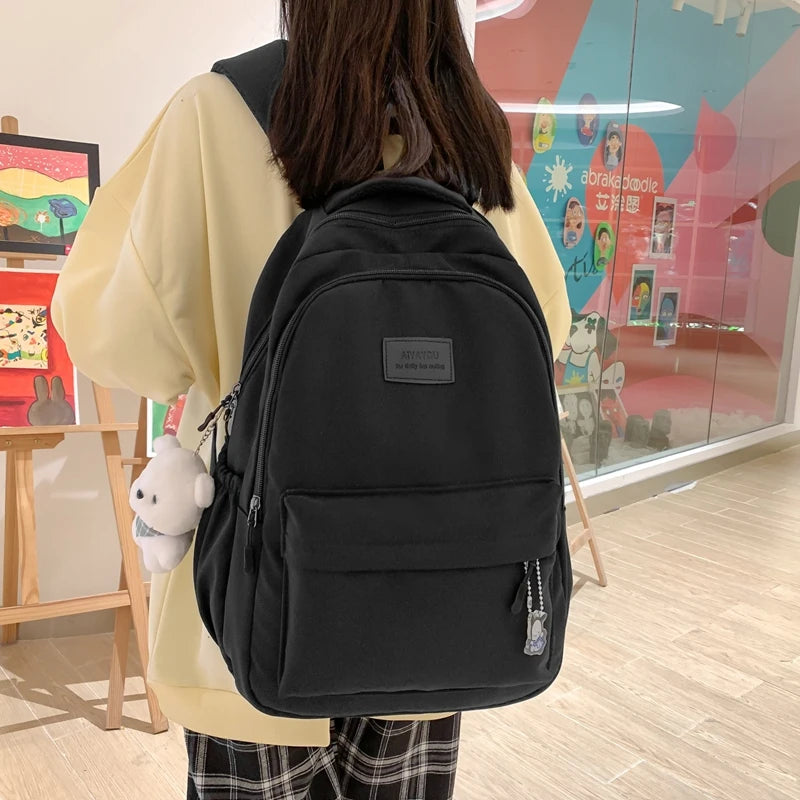 Campus Chic Backpack – Trendy, Waterproof & Totally Study-Ready!