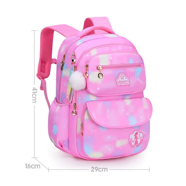 Pink Dream School Bag – Stylish & Spacious Backpack for Girls of All Ages!