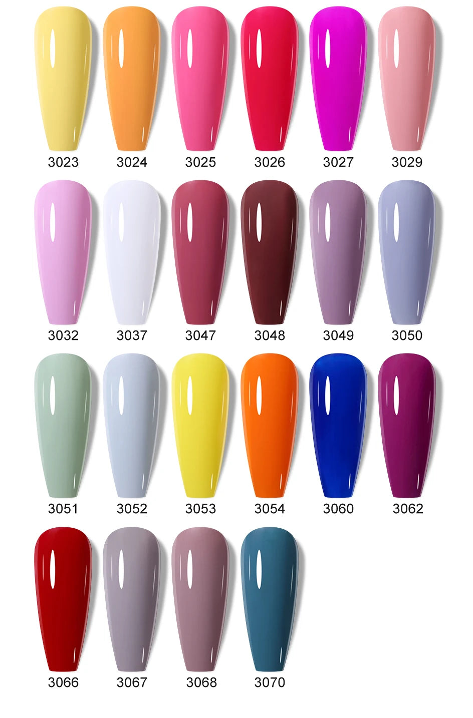 NAILCO Macaron Gel Nail Kit – 10PCS Jelly Colors for Soft, Glossy Manicures