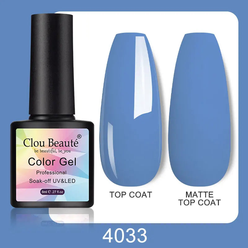 Clou Beaute Color Pop – 8ml Gel Varnish for Bold, Long-Lasting Nail Art (UV/LED Cure)