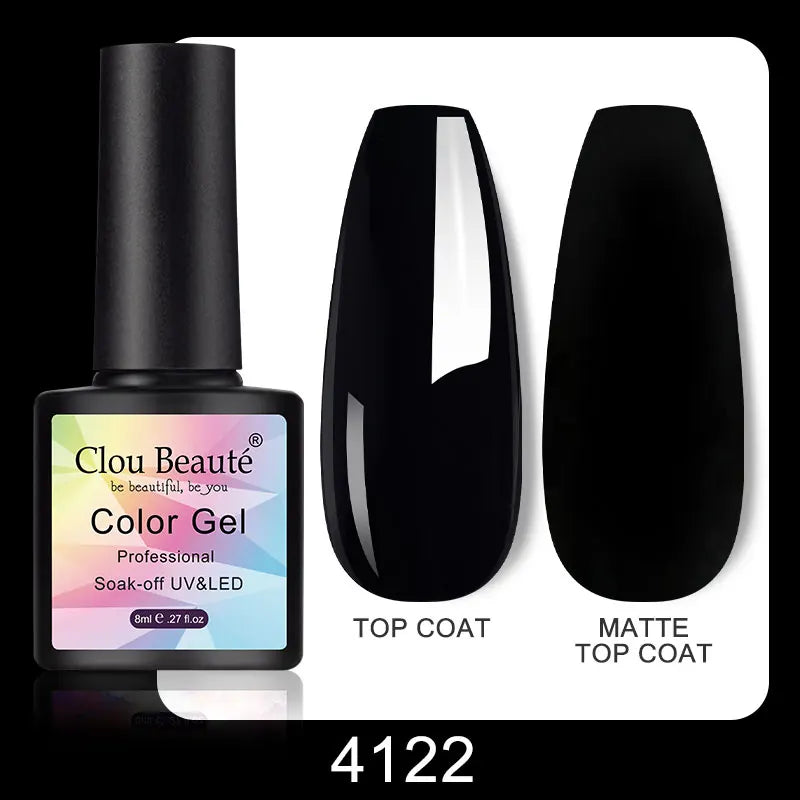 Clou Beaute Color Pop – 8ml Gel Varnish for Bold, Long-Lasting Nail Art (UV/LED Cure)