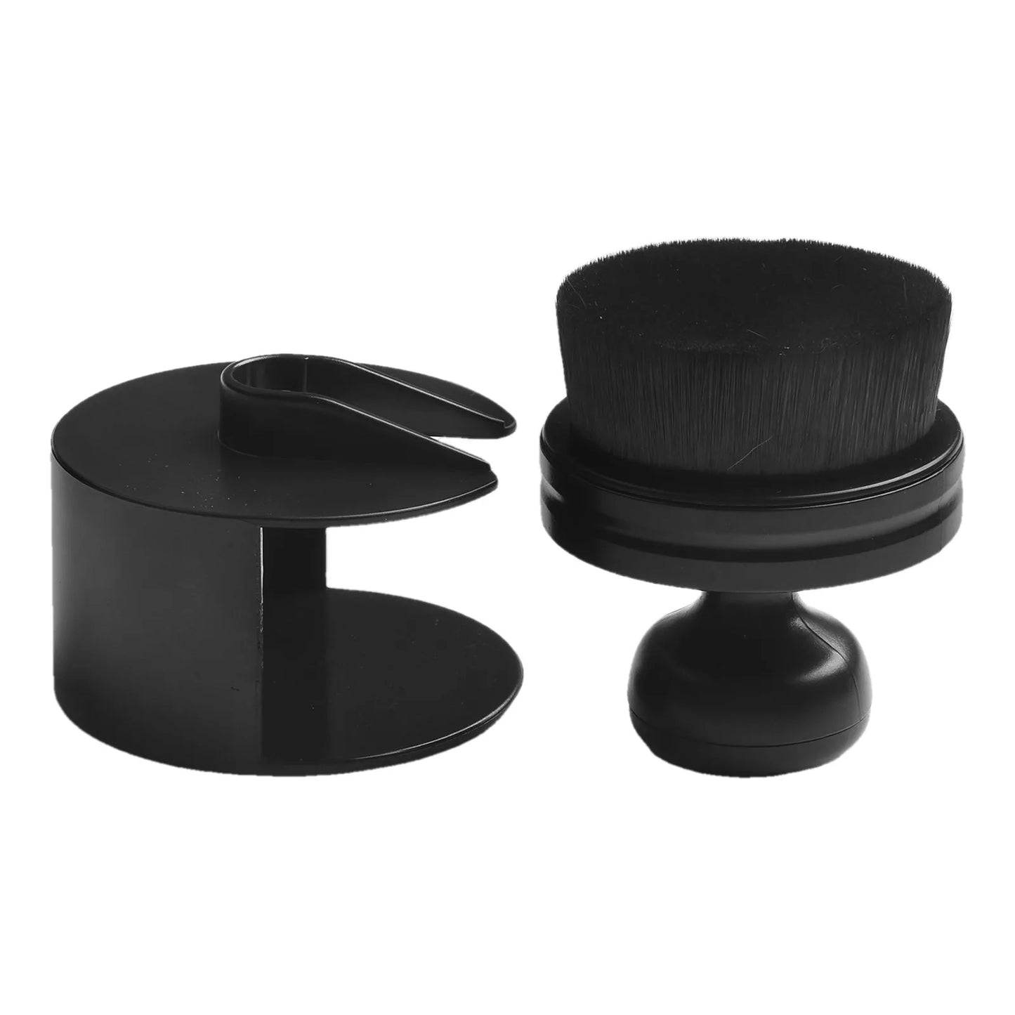 Car Tire Shine Applicator Tire Shine Brush With Stand For Auto Detailing Cleaner Car Wash Brush Wheel Tire Brush 1pcs