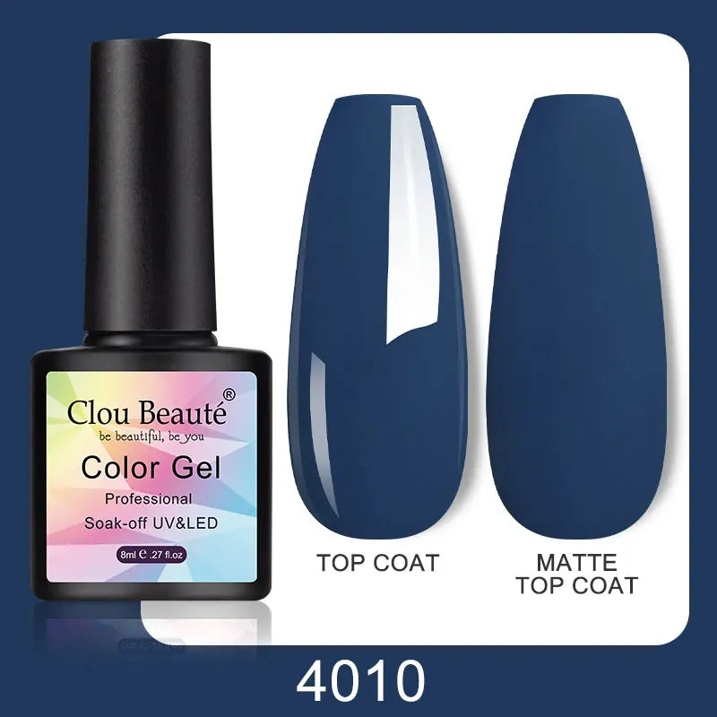 Clou Beaute Color Pop – 8ml Gel Varnish for Bold, Long-Lasting Nail Art (UV/LED Cure)