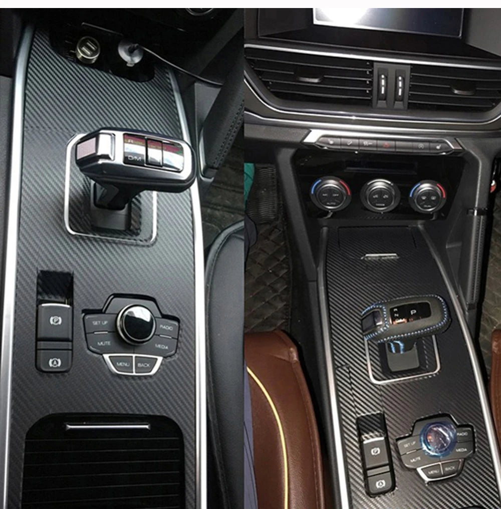 30*127cm Car Stickers and Decals 3D Carbon Fiber Vinyl Wrap Sheet Roll Protective Custom Film Auto Styling Exterior Accessories