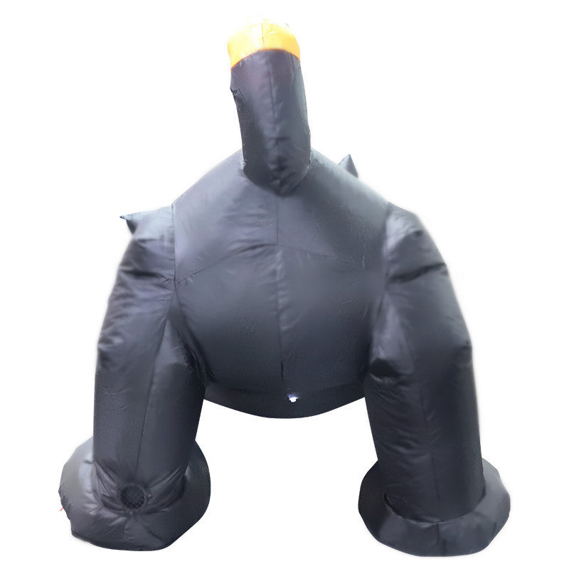 Halloween 1.8M Black Cat Shakes Head Ghost Festival Built-in LED Lights Up Inflatable Gas Mold Christmas Garden Decor Ornament