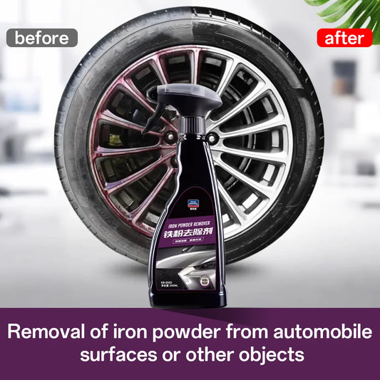 500ml Powerful Car Iron Contaminant Remover Effectively Removes Yellow Black Spots Rust Stains  Paint-Safe Decontamination Clean