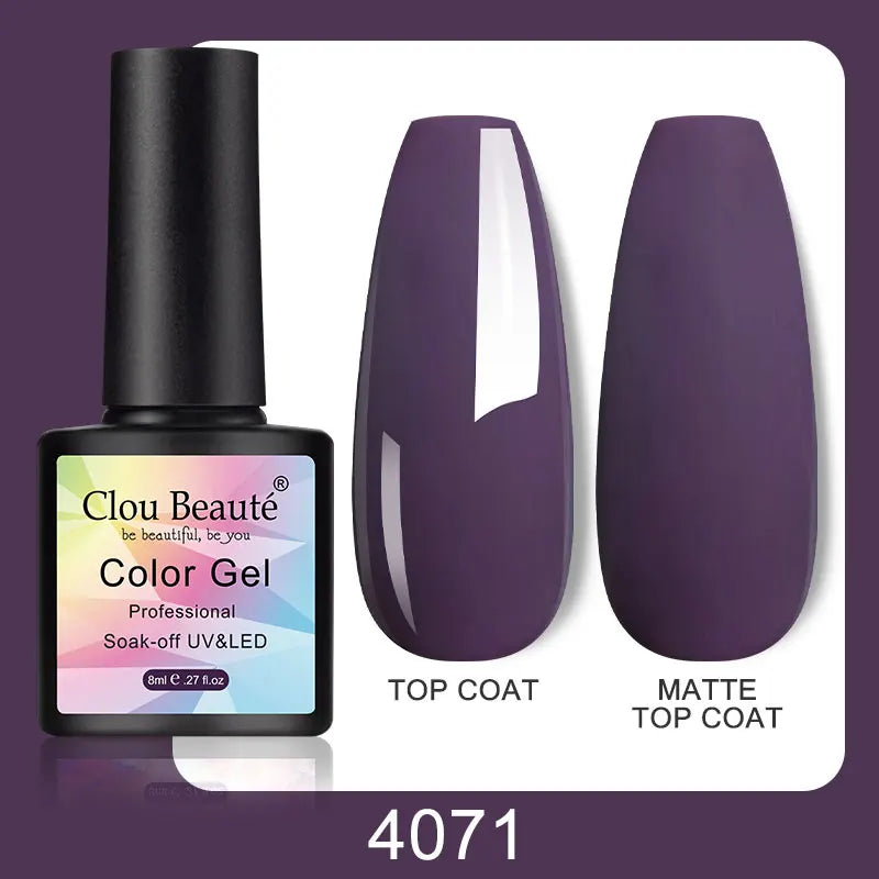 Clou Beaute Color Pop – 8ml Gel Varnish for Bold, Long-Lasting Nail Art (UV/LED Cure)