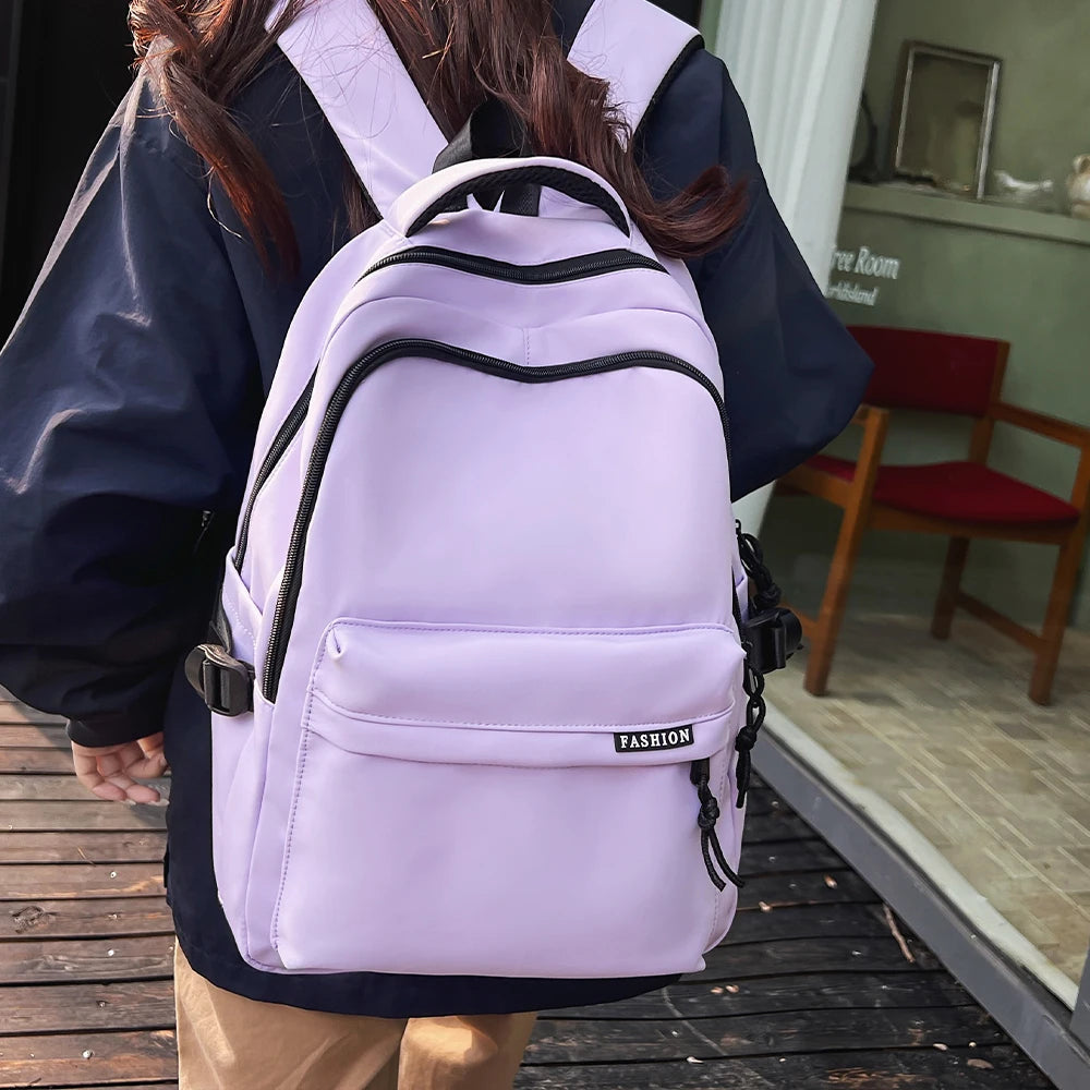 Midnight Move Backpack – Sleek, Spacious & School-Day Strong!