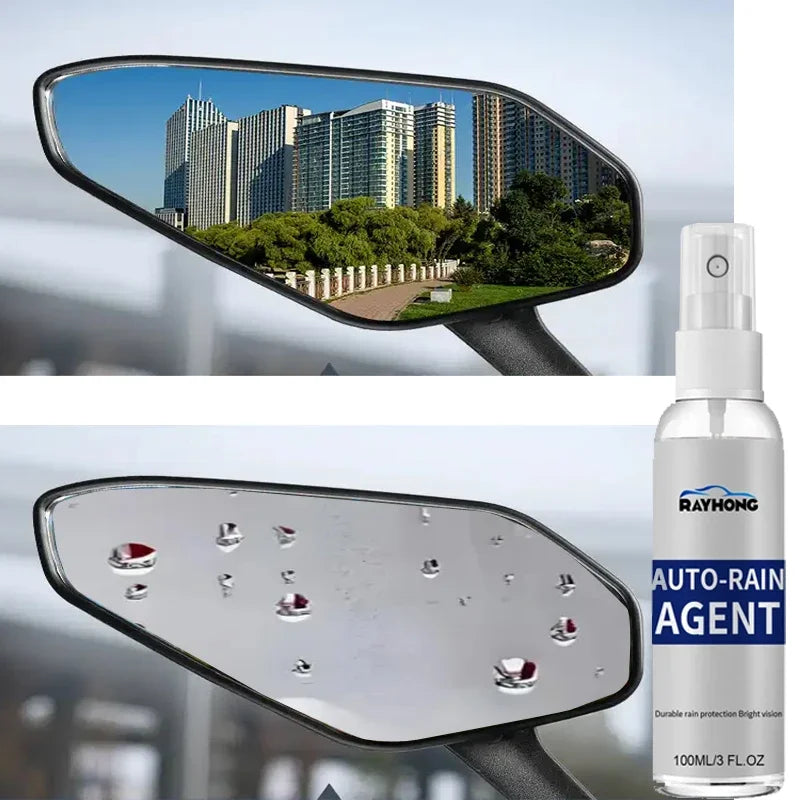 Long-Lasting Anti-Fog Spray For Car Glass And Helmets Easy Windshield And Interior Window Defogger Clear Visibility Anti-Fogging