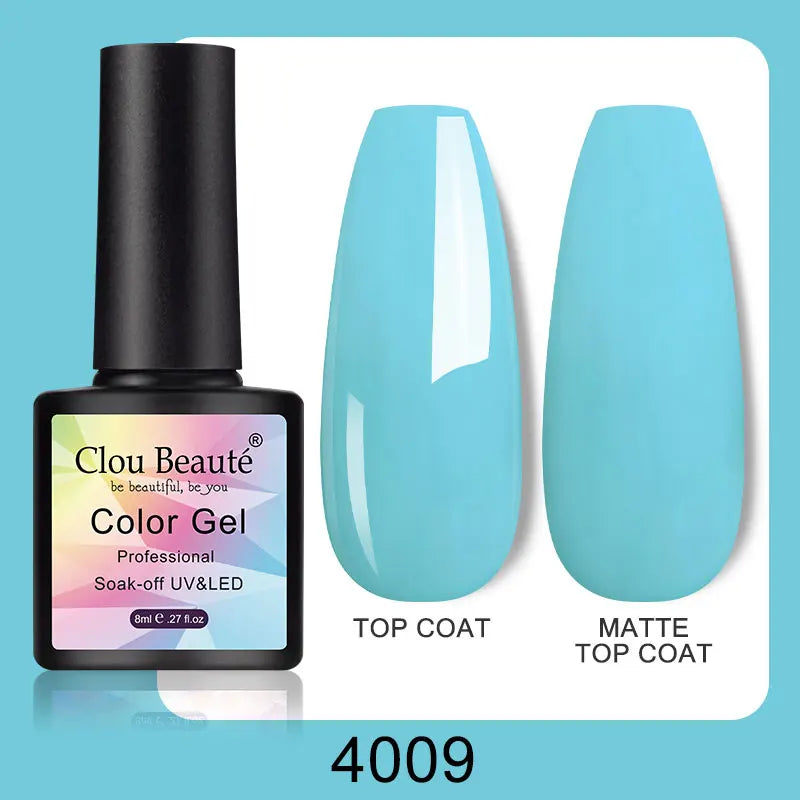 Clou Beaute Color Pop – 8ml Gel Varnish for Bold, Long-Lasting Nail Art (UV/LED Cure)