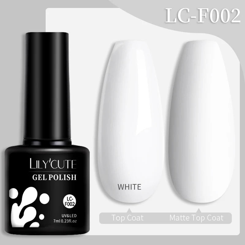 LILYCUTE Color Explosion – 184 Shades of Long-Lasting Gel Polish with Red Glitter Magic