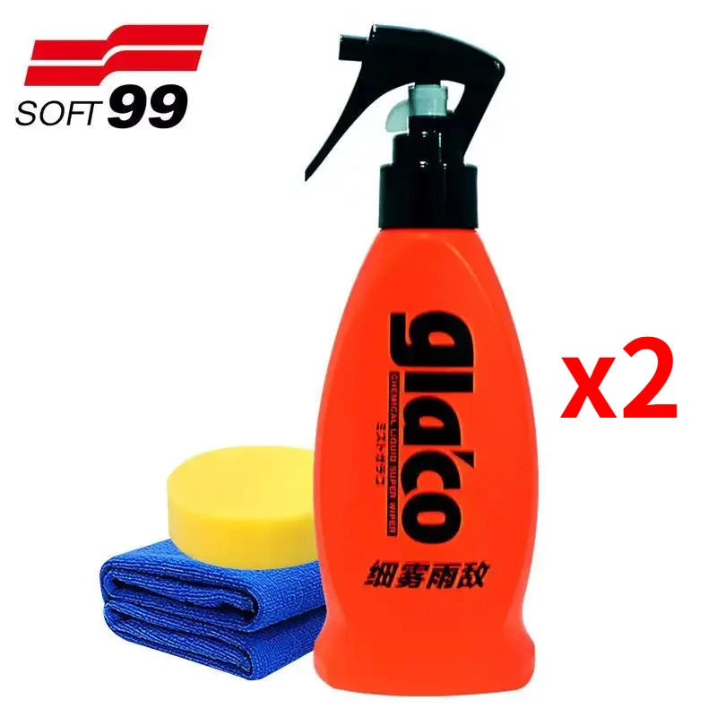 Soft99 Ultra Glaco Car Windshield Glass Rain Repellent Glass Water Repellent Coating Anti-rain for Car Glass Retail Packing