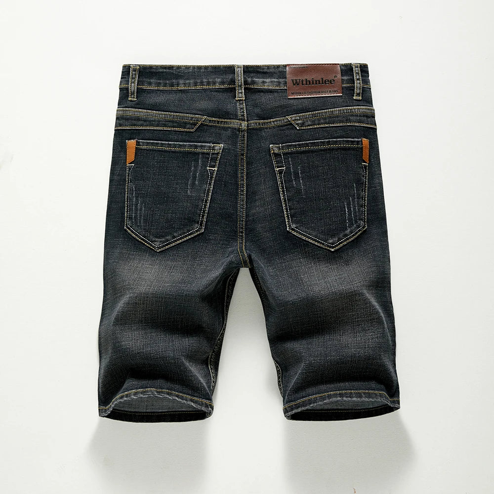 Men’s Summer Denim Shorts – Stretchy, Stylish & Built to Move!