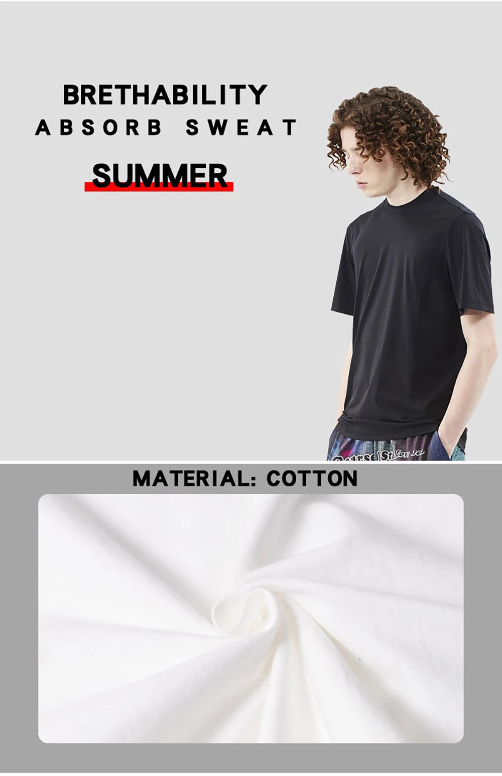 Believe In Yourself Personality Printing Men Tshirt Oversized Cotton T Shirts High Quality Brand Tshirt Street Loose T-Shirt