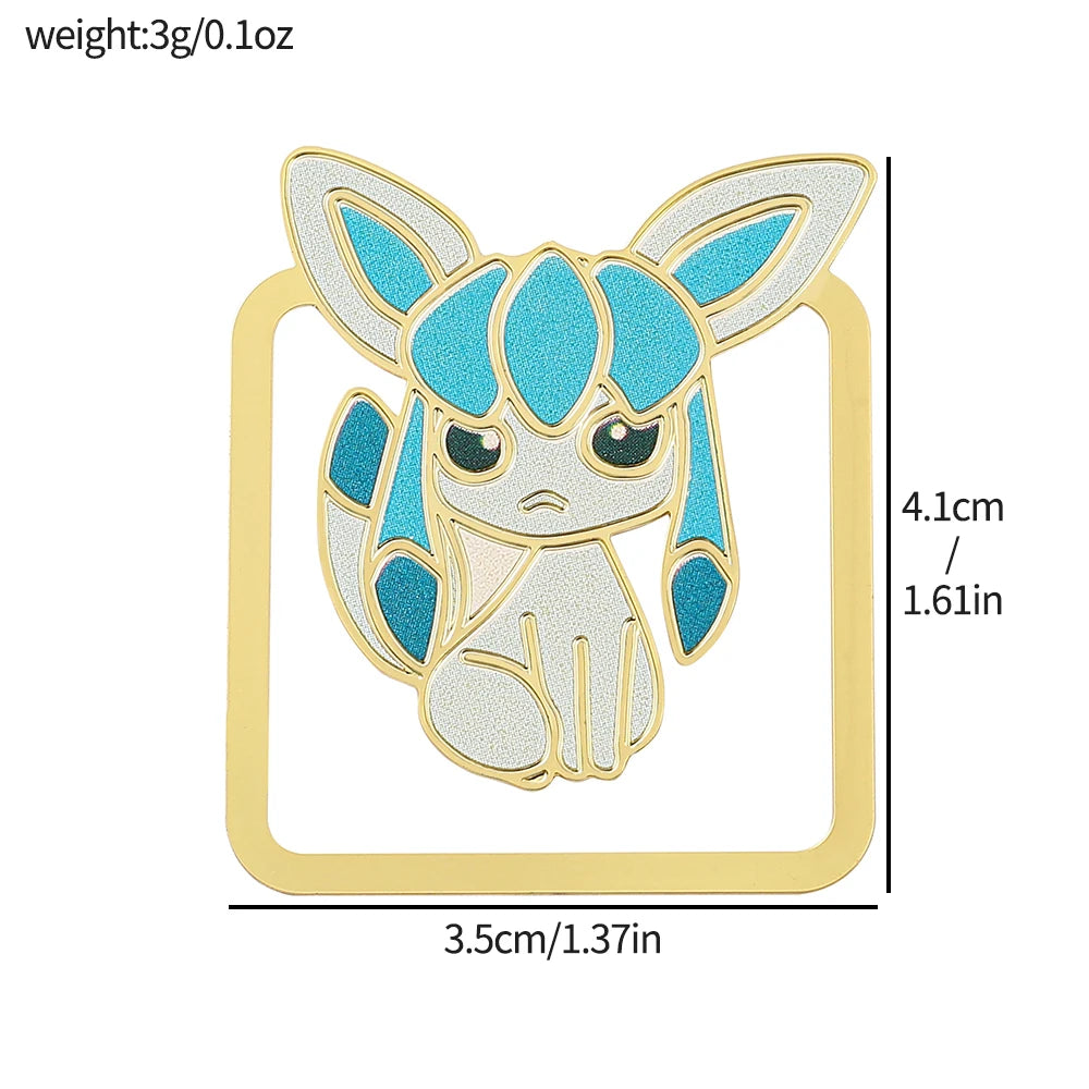 Cute Pokémon Bookmarks – 3D Cartoon Page Markers for Kids, Fans & Stationery Collectors