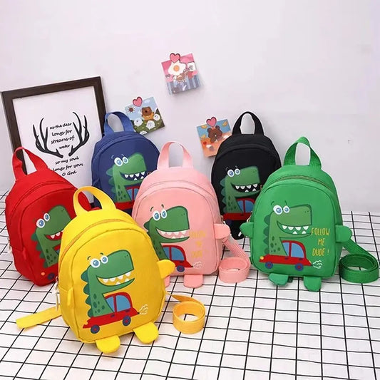 Cute Dino Kids Backpack – Safe, Fun & Ready for Preschool Adventures!